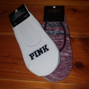 Victoria Secret  Pink - no show socks